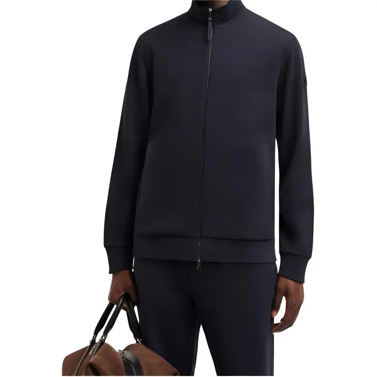 Moncler Suede trim Sweatshirt-1