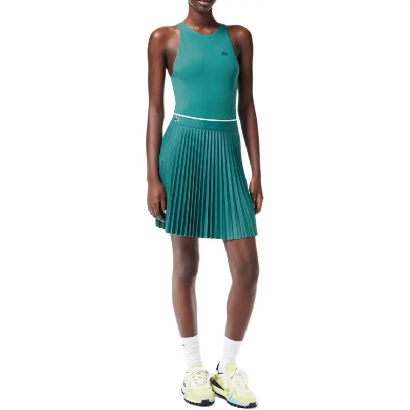 LACOSTE Casual Short Skirts Women's Tide Blue-1