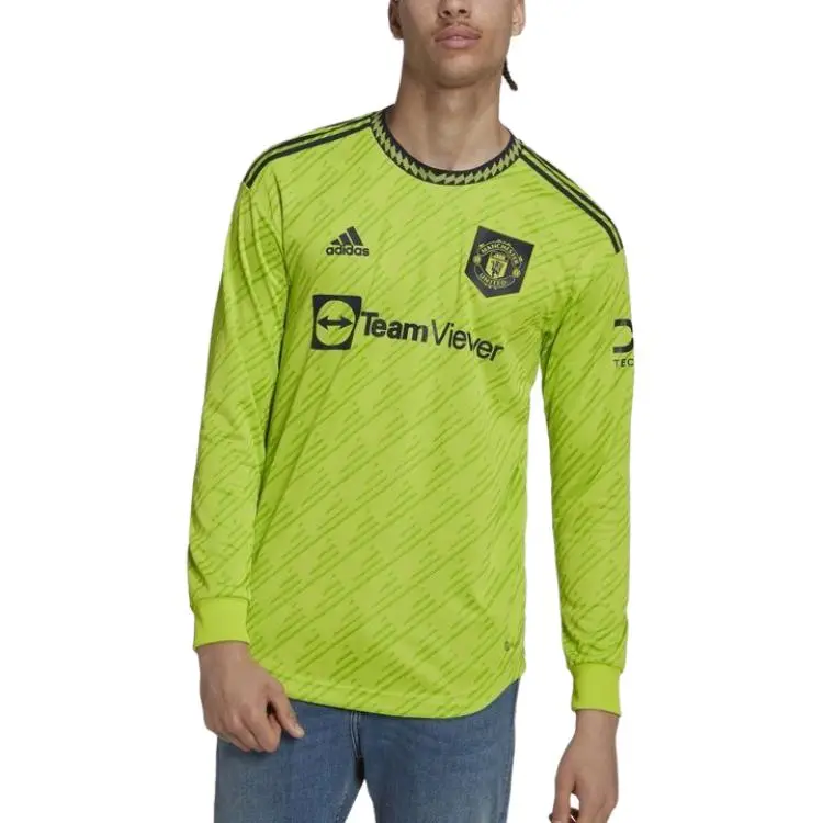 Adidas Soccer Jerseys Men's Green-2