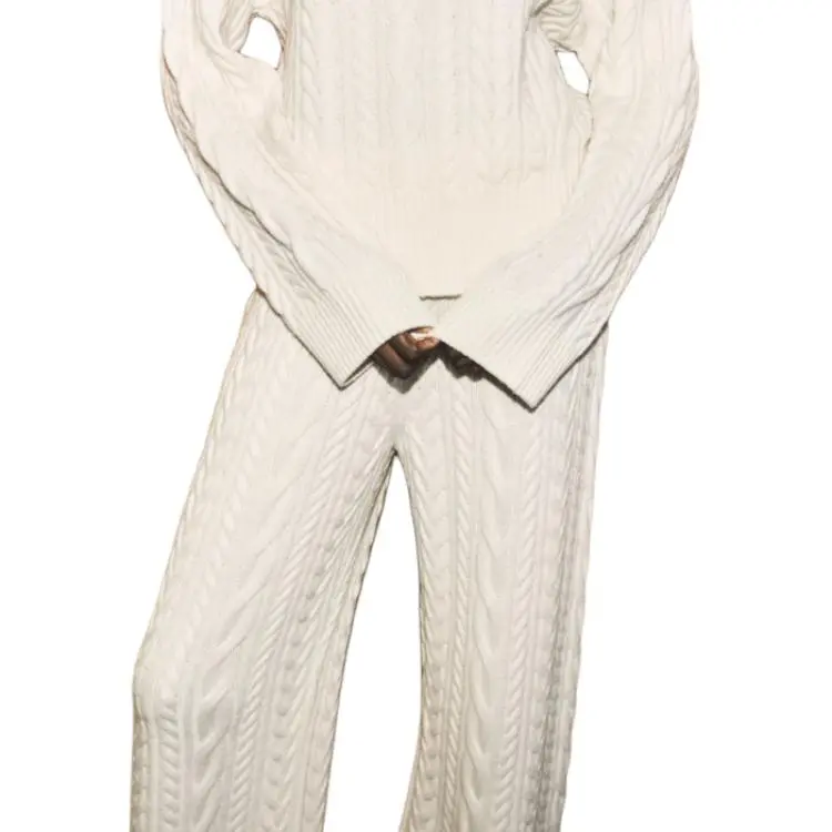 COS Casual Pants Women's Ivory-2
