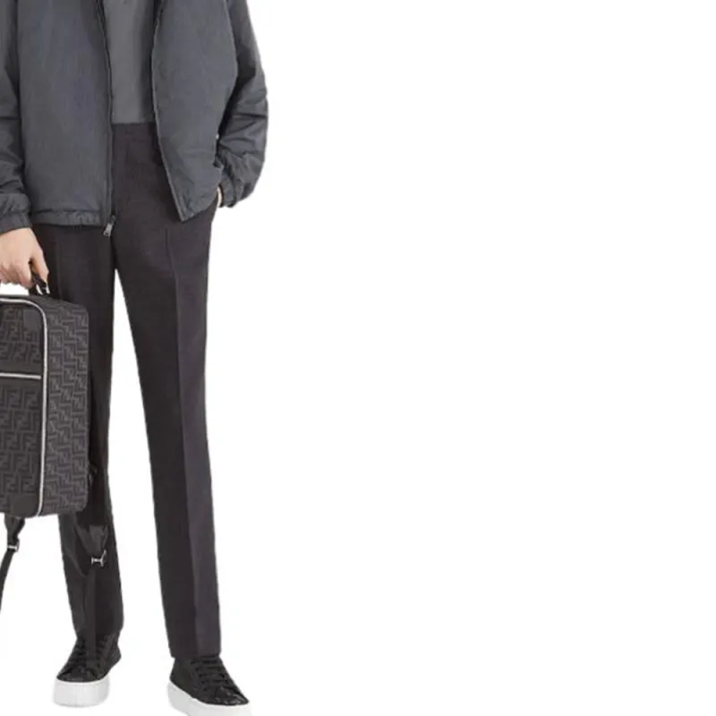 FENDI SS22 Jackets Coats Men's Gray-4