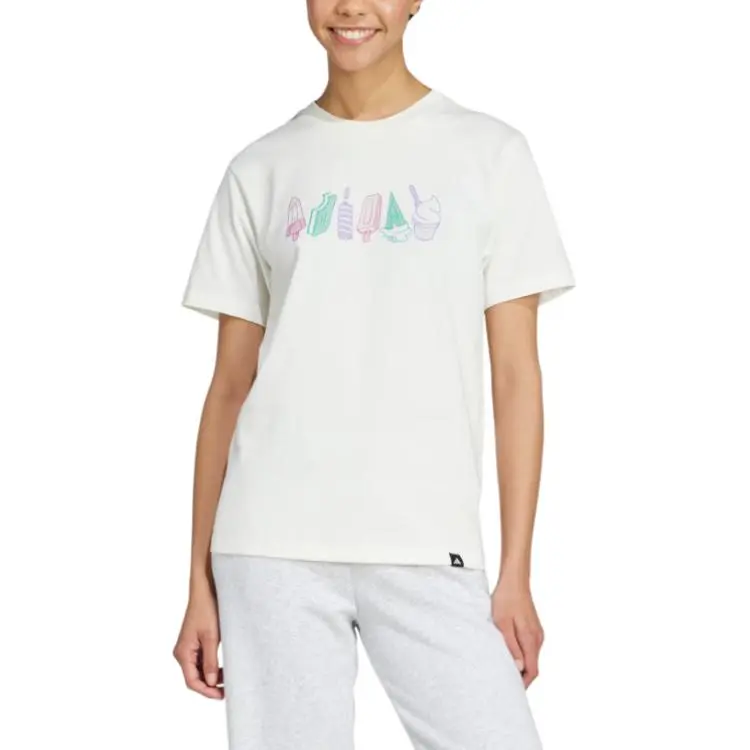 Adidas Free Shipping With AdiClub Lounge Food Graphic Tee-1