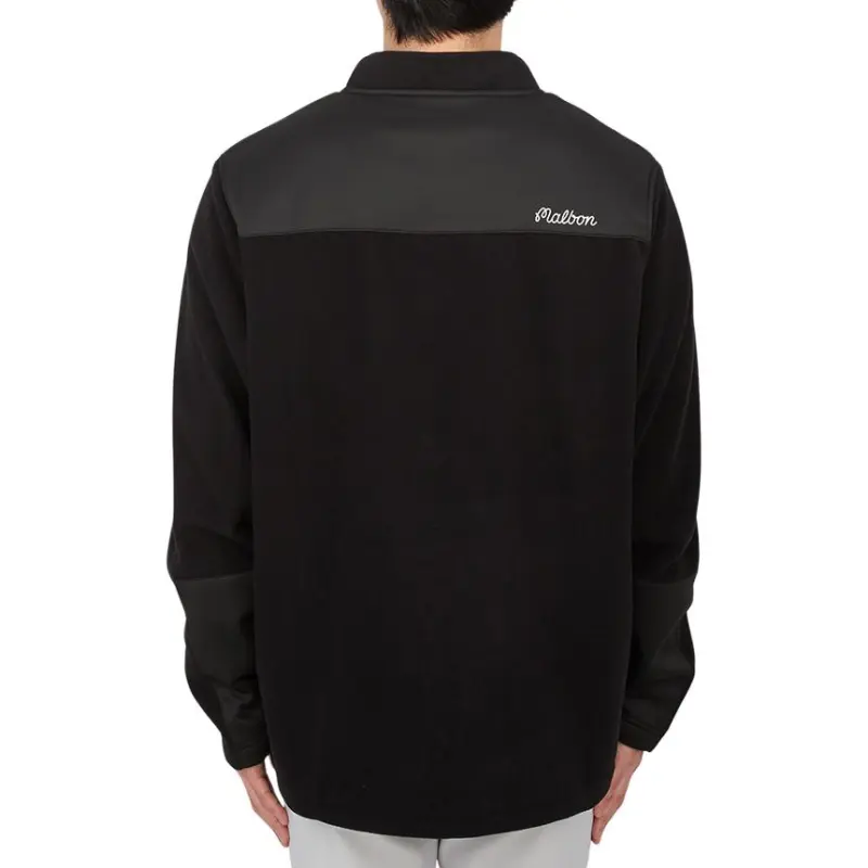 Malbon Golf Sweatshirt Men's Black-1