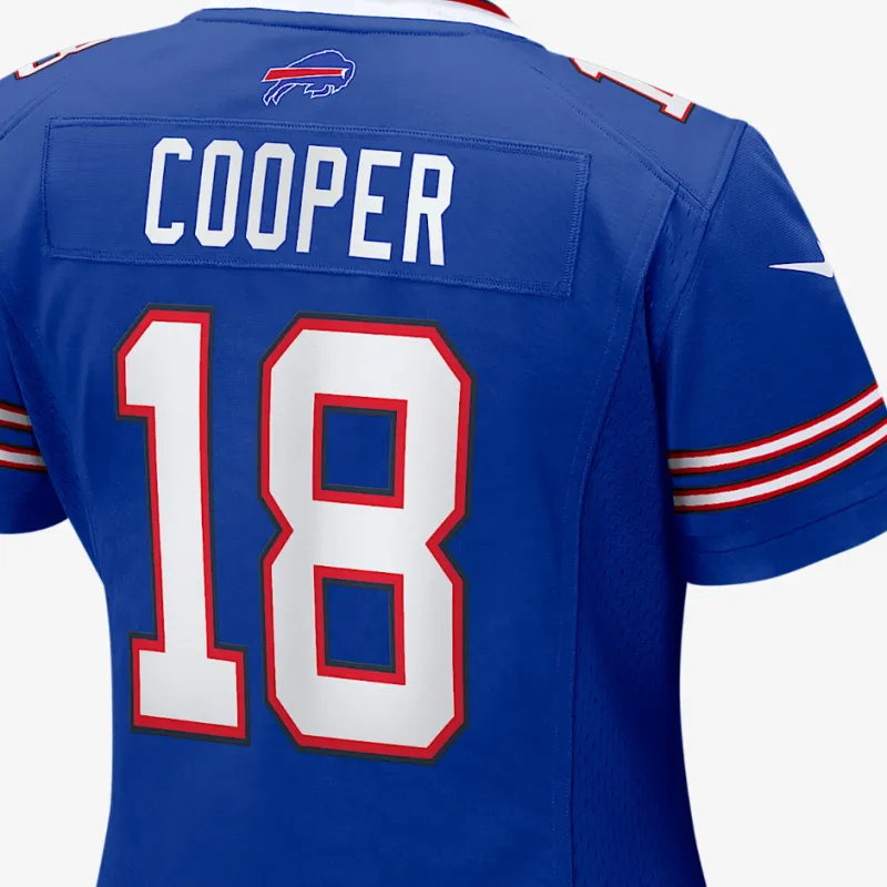 Nike NFLBuffalo Bills Amari Cooper Rugby Jerseys Women's Royal Blue-3