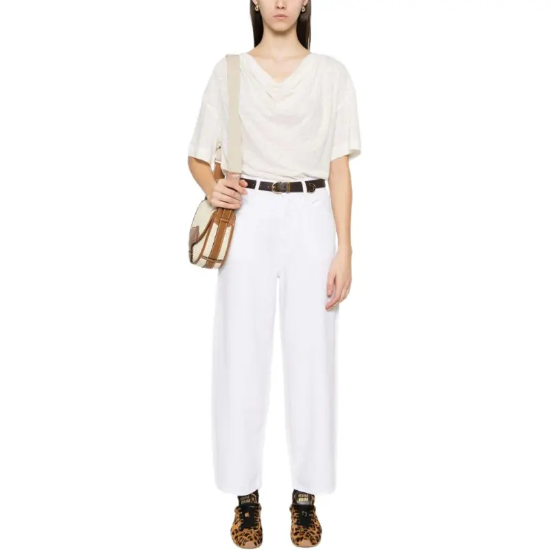 PINKO Cowl Neck T Shirt-1
