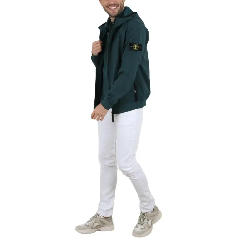 STONE ISLAND Polo Shirts Men Green-4