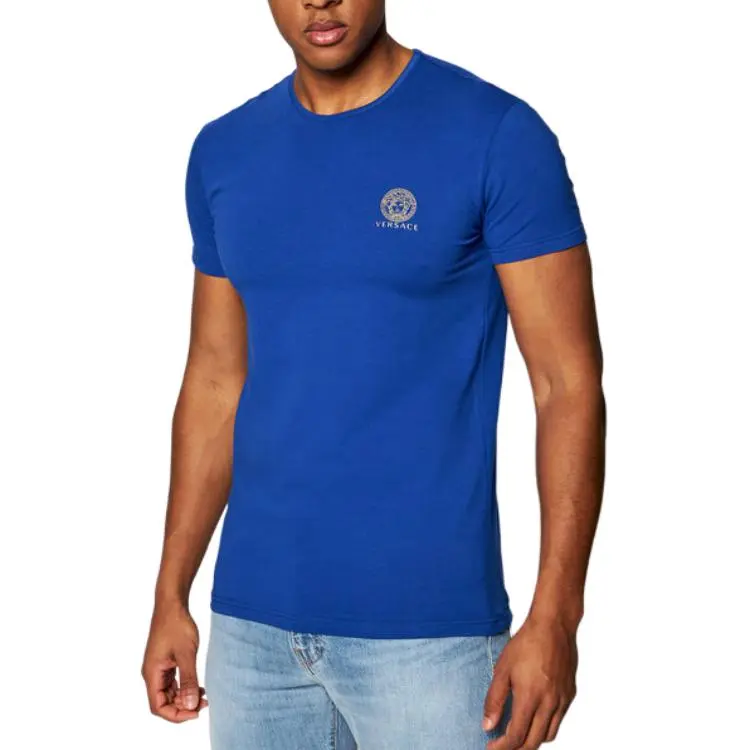 FANSIZHE VERSACE T Shirt Men's Royal Blue-4