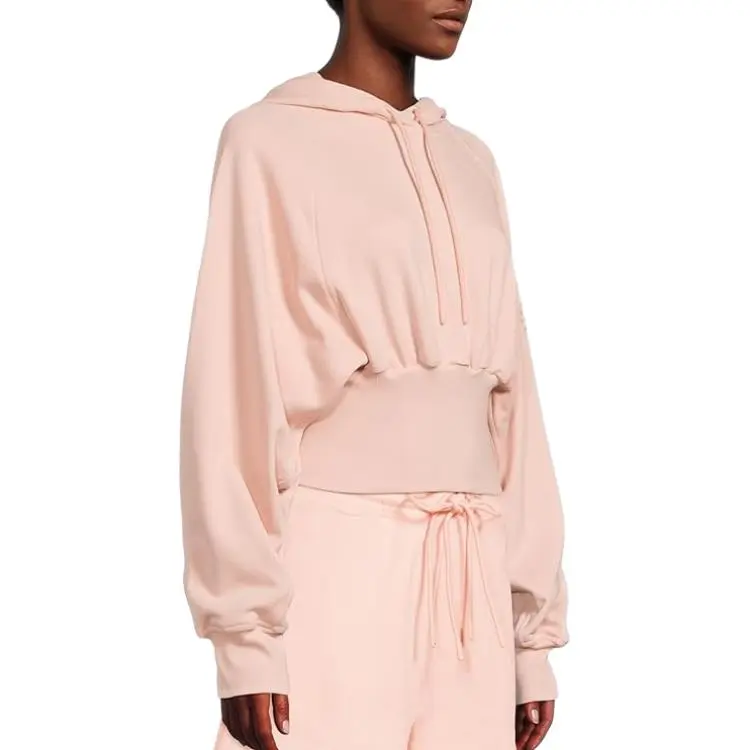 Adidas Free Shipping With AdiClub Adidas By Stella McCartney Cropped Hoodie-2