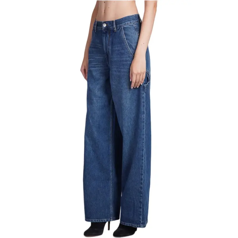 ISABEL MARANT ETOILE Solene Mid Rise Jeans-3