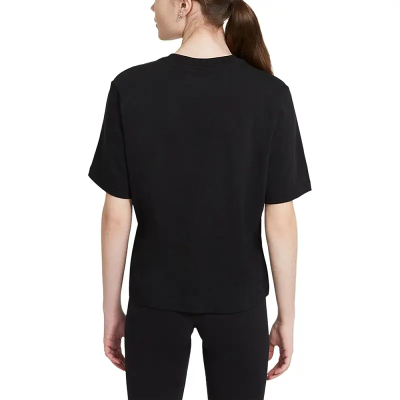 Nike Sportswear Essential Women'ss Oversized Crewneck T-Shirt Black-3