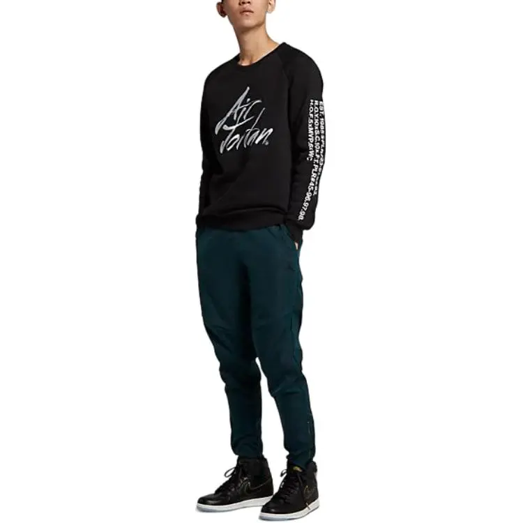 Jordan Sport Casual Pants Men Dark Green-3