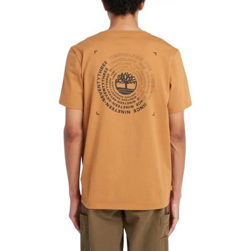 Timberland T Shirts Men Wheat-3