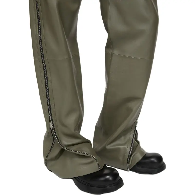 Acne Studios Leather Trousers-5