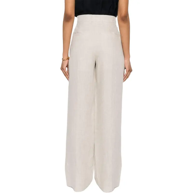 Brunello Cucinelli Linen Trousers-3