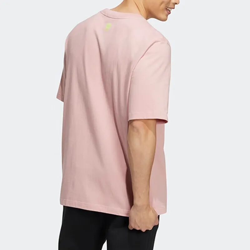 Adidas Neo T Shirts Unisex Pink-3