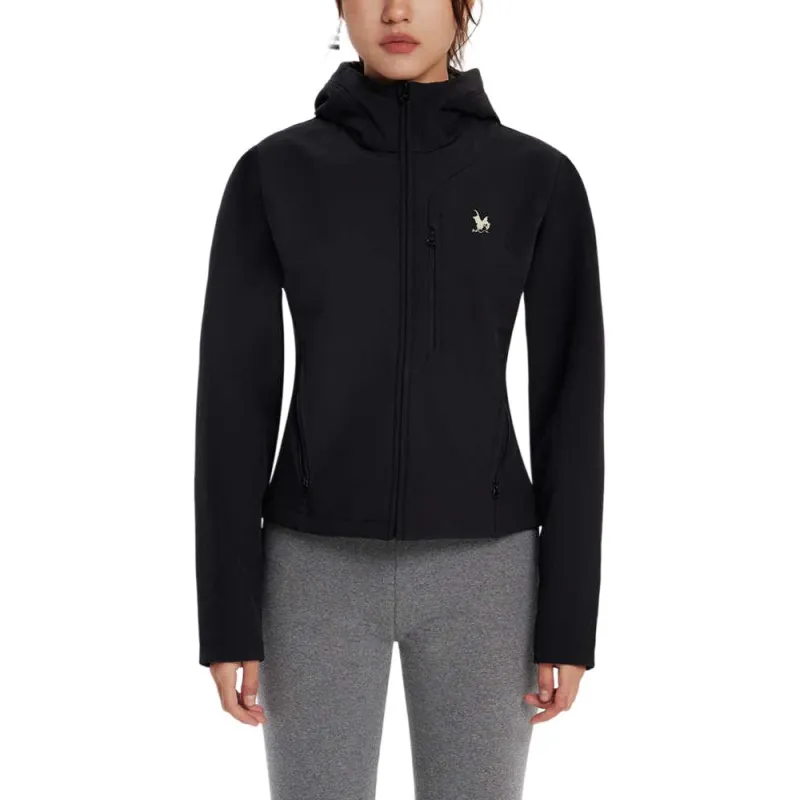 DRAGON FACE Jackets Coats Women's Black-1