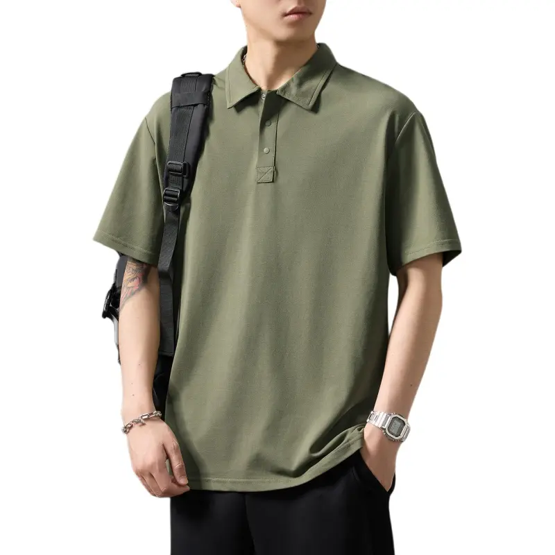 WOOD SOON Polo Shirts Unisex-21