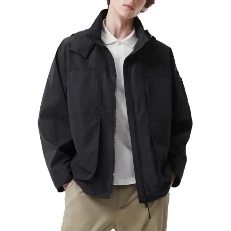 LACOSTE Jackets Coats Men's Black-4
