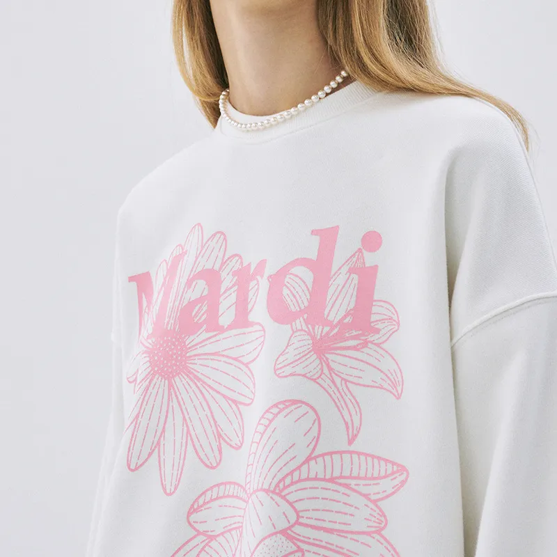 MARDI MERCREDI Logo print Sweatshirt-2