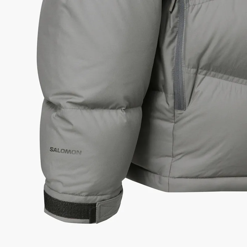 SALOMON UNI FW24 Alluka Down Jacket Men's Gray-2
