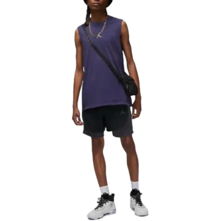 Jordan Basketball Jerseys Men's Marine Blue-4