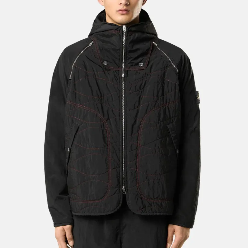 STONE ISLAND Snake Year Limited Collection Jackets Unisex Black-2