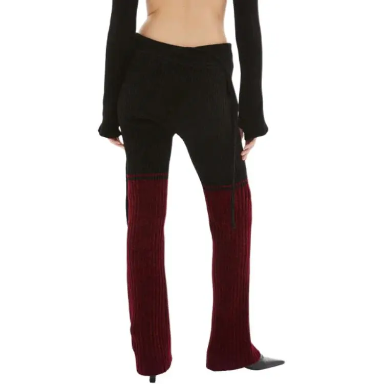 Ottolinger Knit Pants 'Red'-1