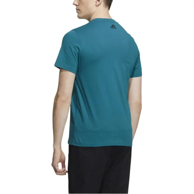 Adidas SS22 T Shirt Men's Peacock Green-3