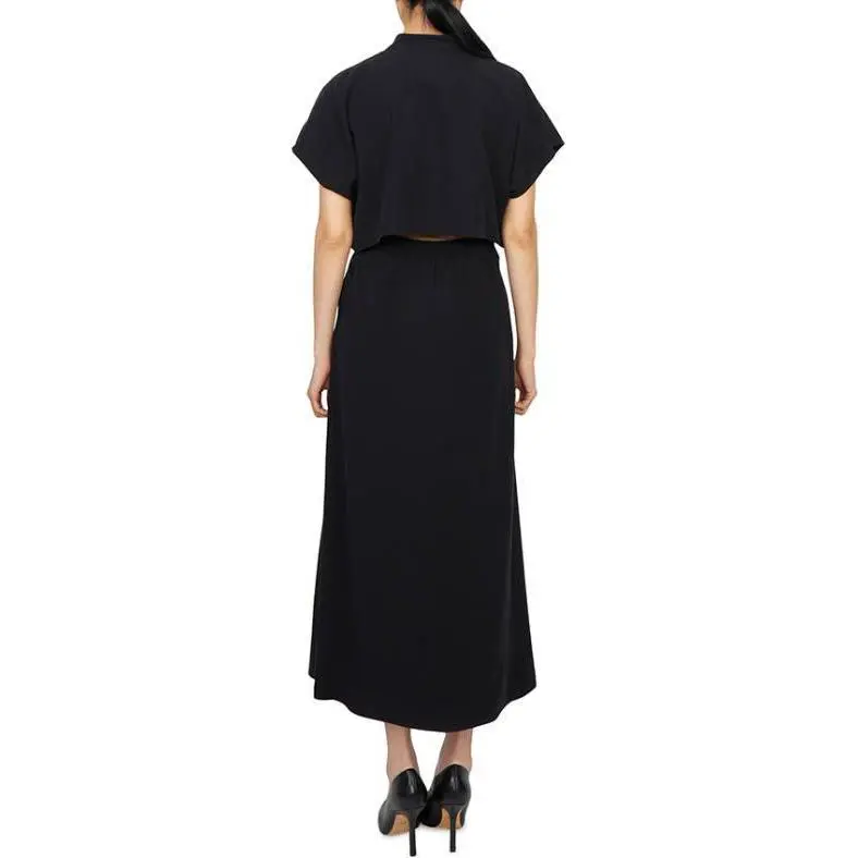 Vanessa Bruno Short Sleeved Dress Women's Black-1