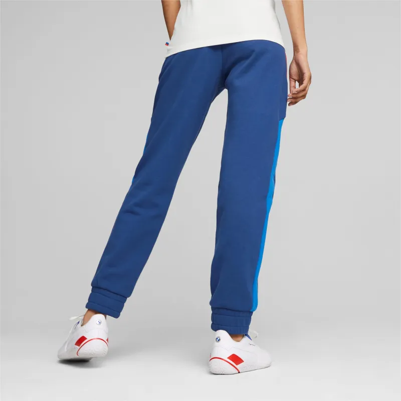 PUMA x BMW Collaboration Motorsport Mt7 Motorsport Sweatpants Casual Pants Women's Blue-3