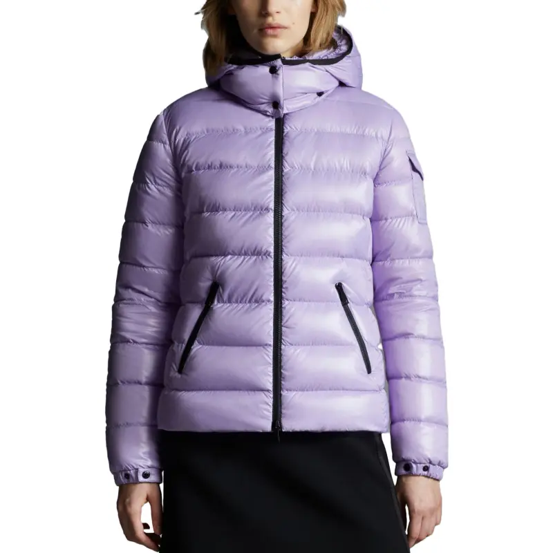 Moncler Buddy Series Down Jackets Women's Purple-1