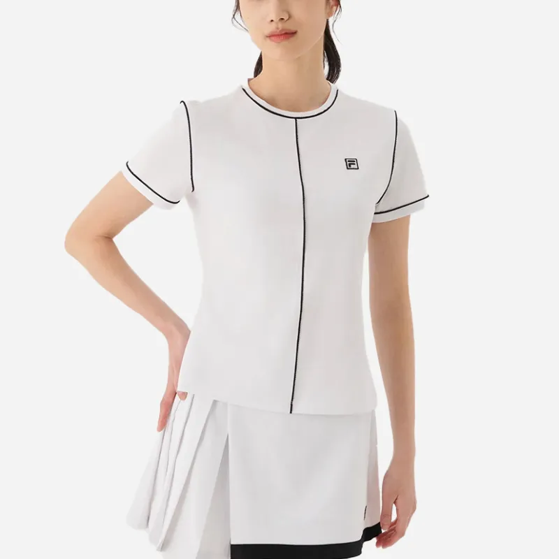 FILA T Shirts Women's White-2