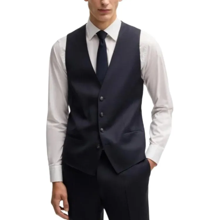 HUGO BOSS Business Suit Men's Dark Blue-3