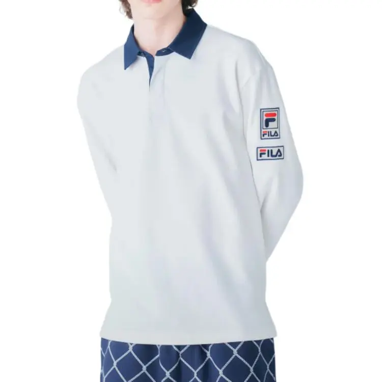 FILA Polo Shirts Unisex White-2