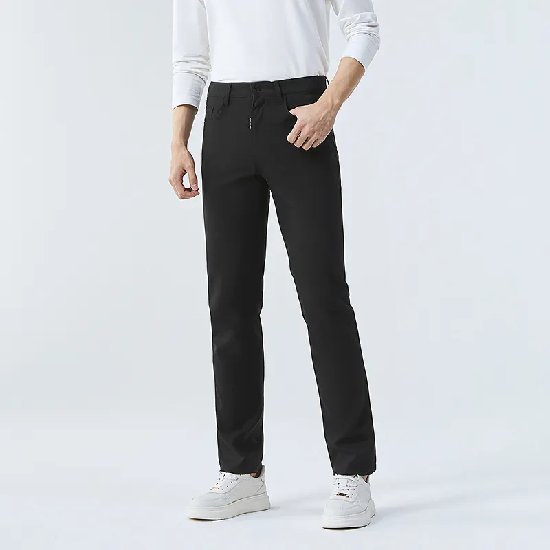 SEVEN Casual Pants Men Black-3