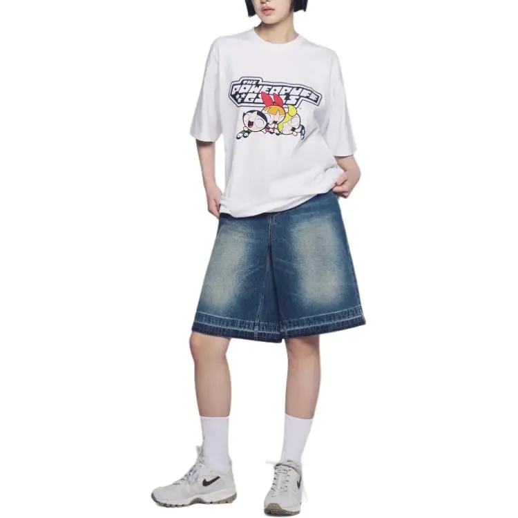 Acme De La Vie/ADLV x FEITIANXIAONVJING LIANMINGKUAN T Shirt Unisex White-2