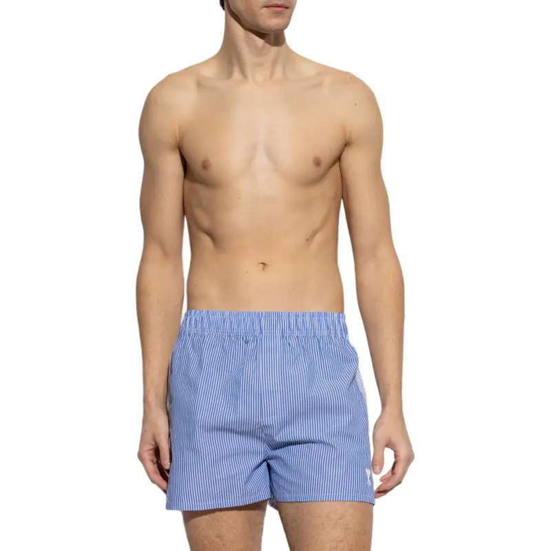 AMIPARIS Logo Embroidered Striped Boxer-1