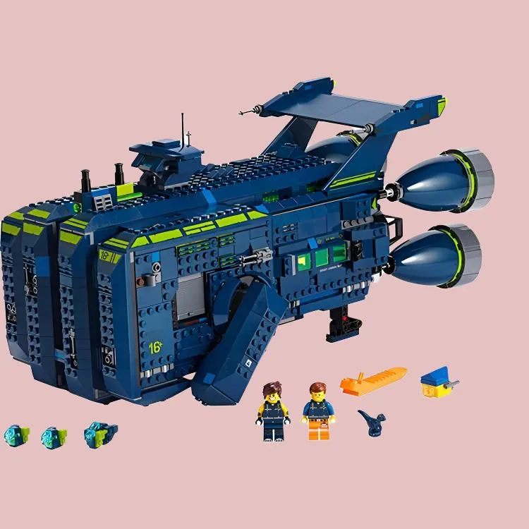 LEGO Big Movie Collection Lexus Rod Dae Number Building Blocks 1826pcs 70839-3