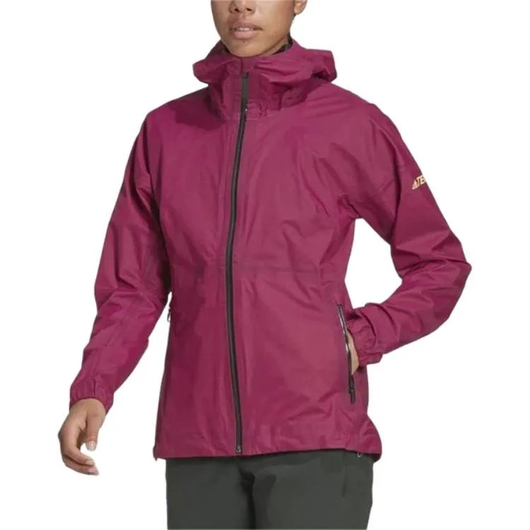 Adidas TERREX Jackets & Coats Women's Fuchsia-2