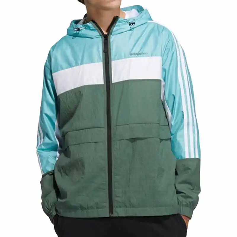 Adidas Neo Jackets Men Blue Green-2