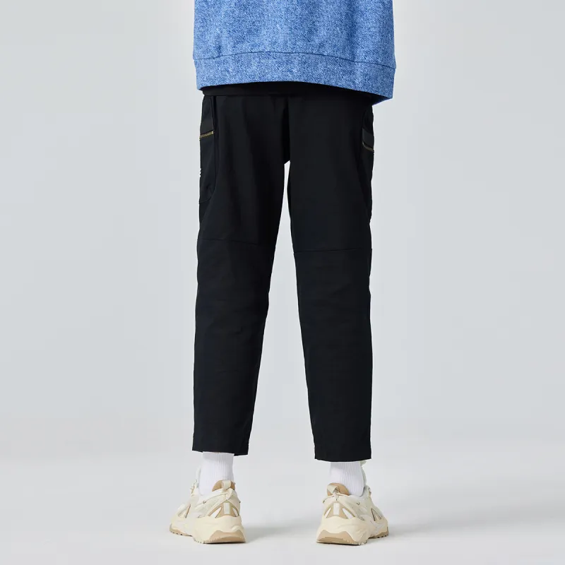 Erke Casual Pants Men's Jet Black-2