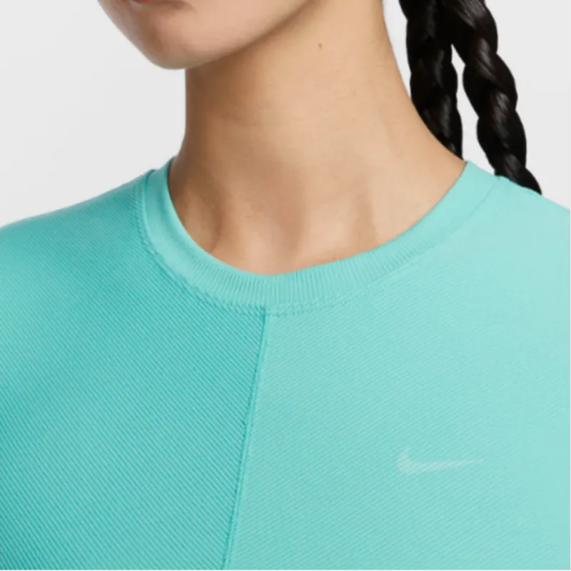Nike One Fitted Rib Women's Dri-FIT Short-Sleeve Cropped Top-3