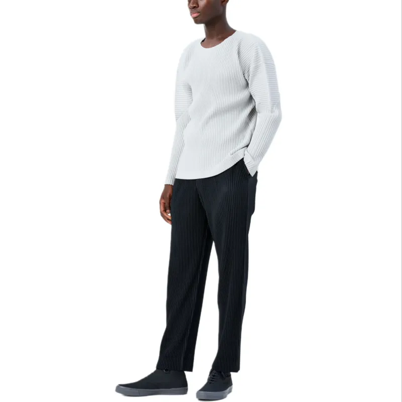 ISSEY MIYAKE Pleated T shirt-4