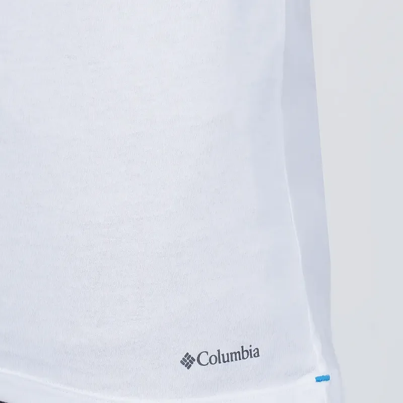 Columbia T Shirt Men's 3 Pack White-3