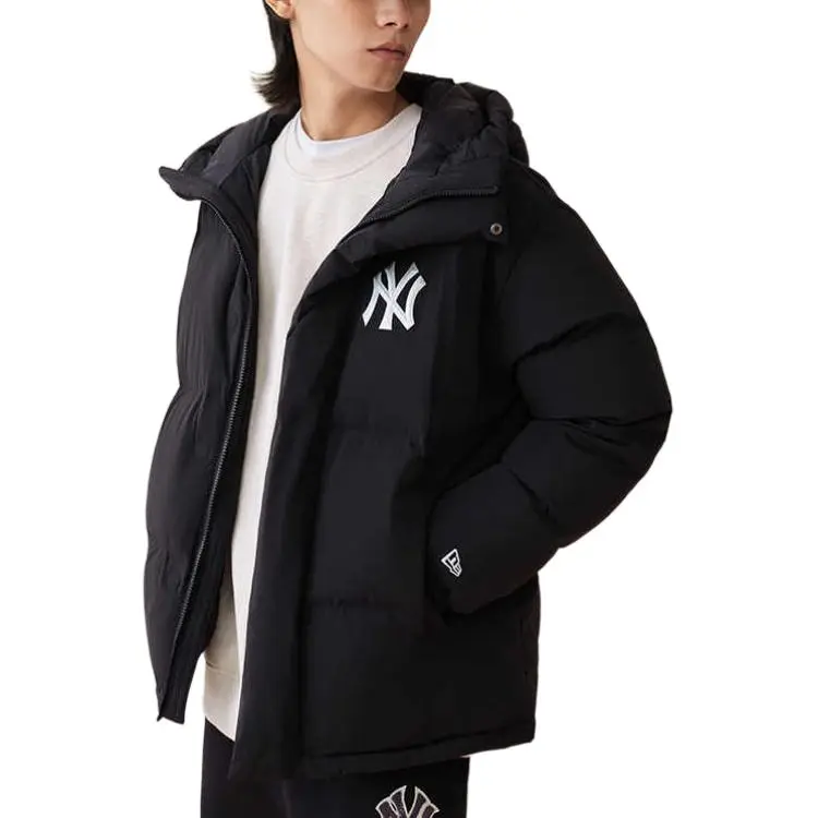 New Era FW24 Down Jacket Unisex Black-3