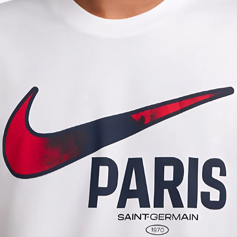 Nike Paris Saint Germain Swoosh Men's Nike Soccer T Shirt-2