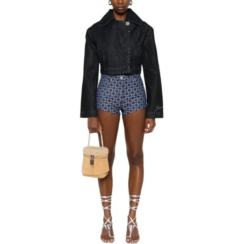 Givenchy Monogram 72 Denim Shorts-1