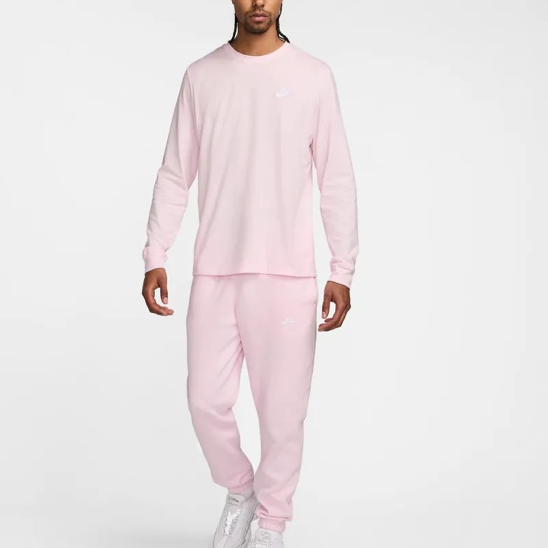 Nike Sportswear Club T-Shirt Men's Pink Foam-2