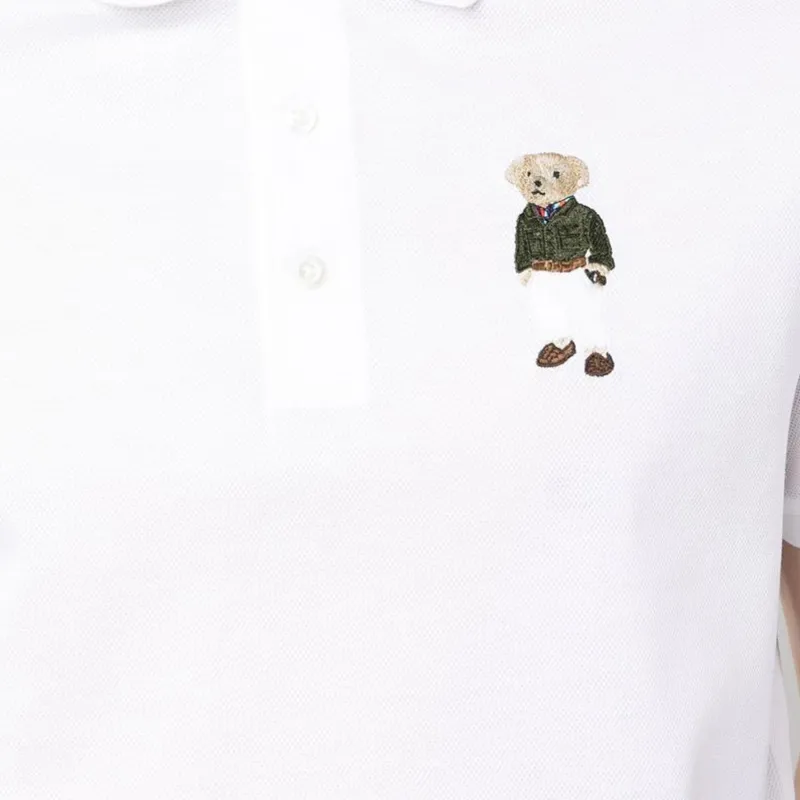 Ralph Lauren Purple Label Polo Bear Motif Polo Shirt-4