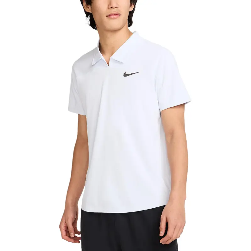 Nike Court Slam ADV Polo Shirt Men's Soccer Gray/Medium Gray-1